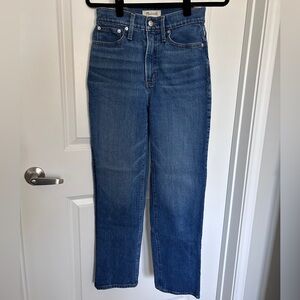 Madewell vintage straight jeans